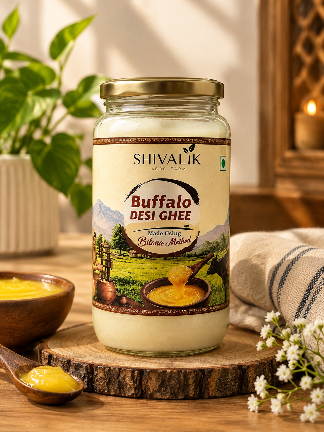 Bilona Buffalo Desi Ghee